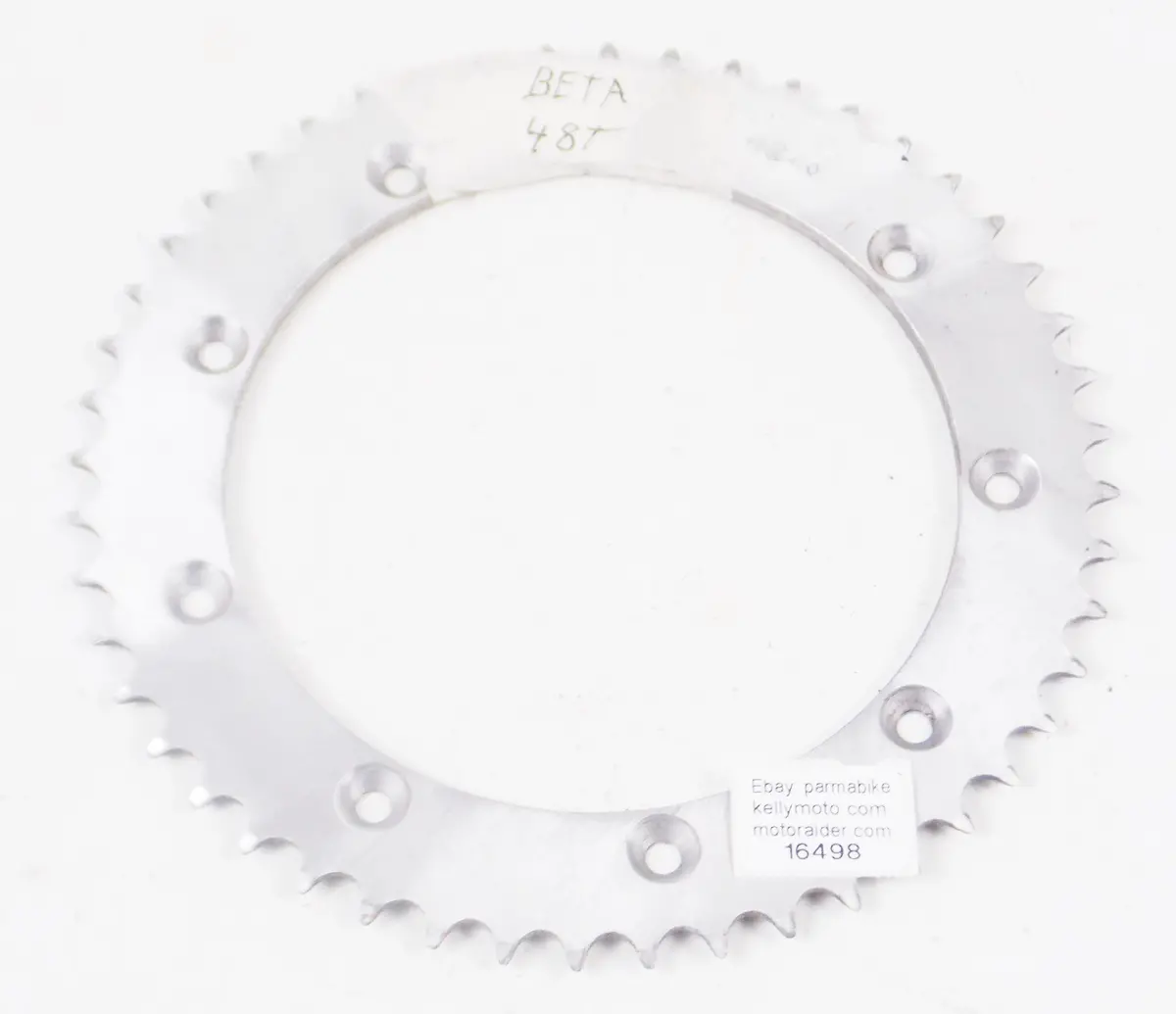 Alloy Rear Wheel Sprocket 48T Beta Gilera Aprilia Cagiva Grimeca Vintage Italy 1