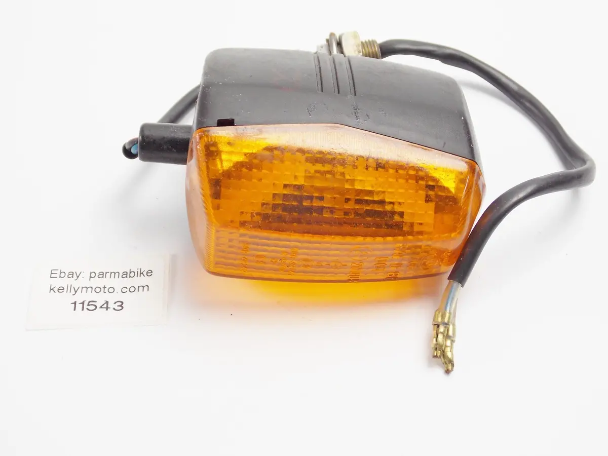 1986 Cagiva 125 Elefantre Front Right Turn Signal Blinker Indicator Amber Lens 1