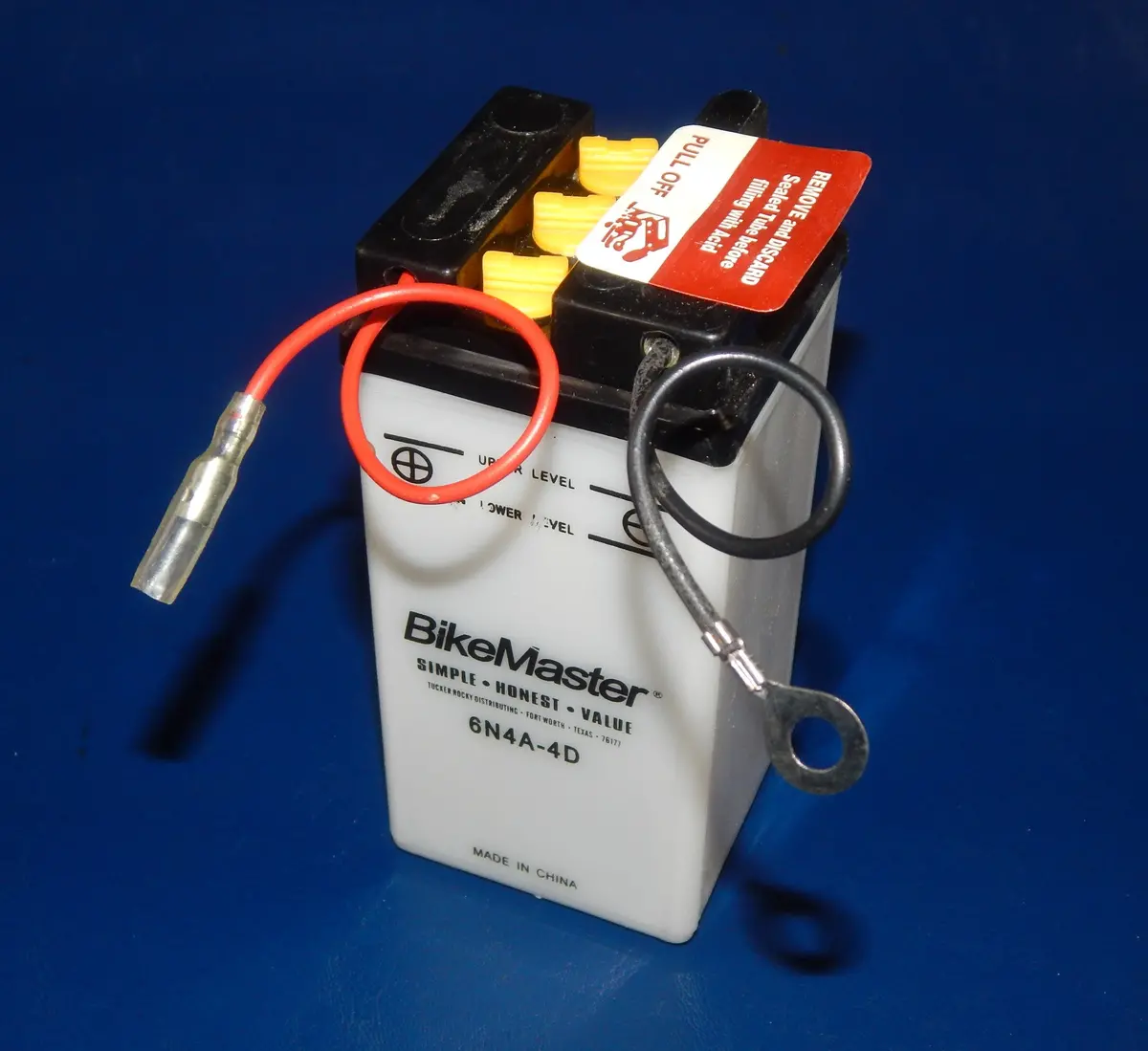 Bike Master Motorcycles Battery 6N4a-4D Snowmobile Quad Moped Atv 2