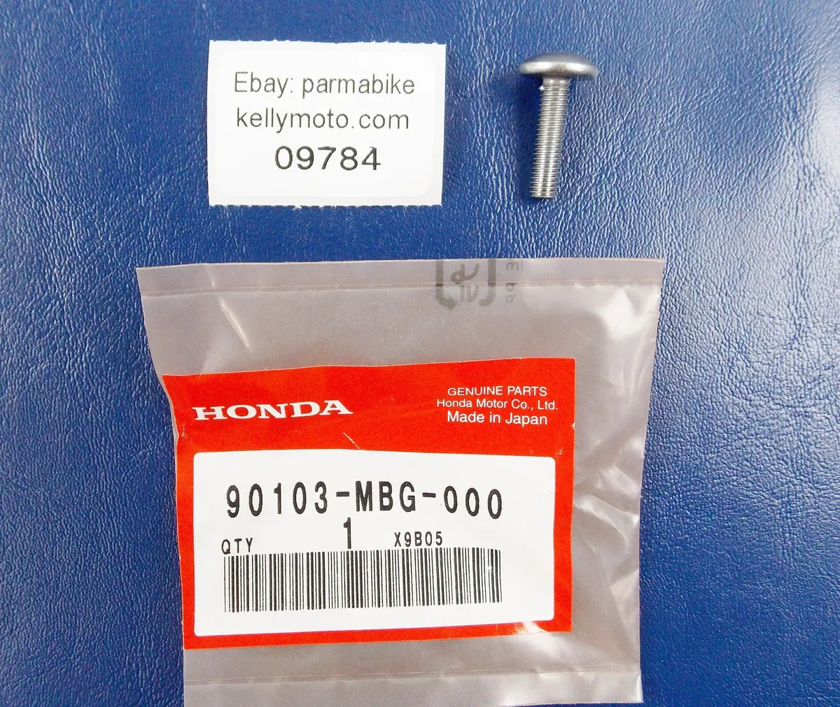 Nos Oem 1998-2019 Honda Cbr600/900/1000 Vfr800  Pan Screw 5X20    90103-Mbg-000 1