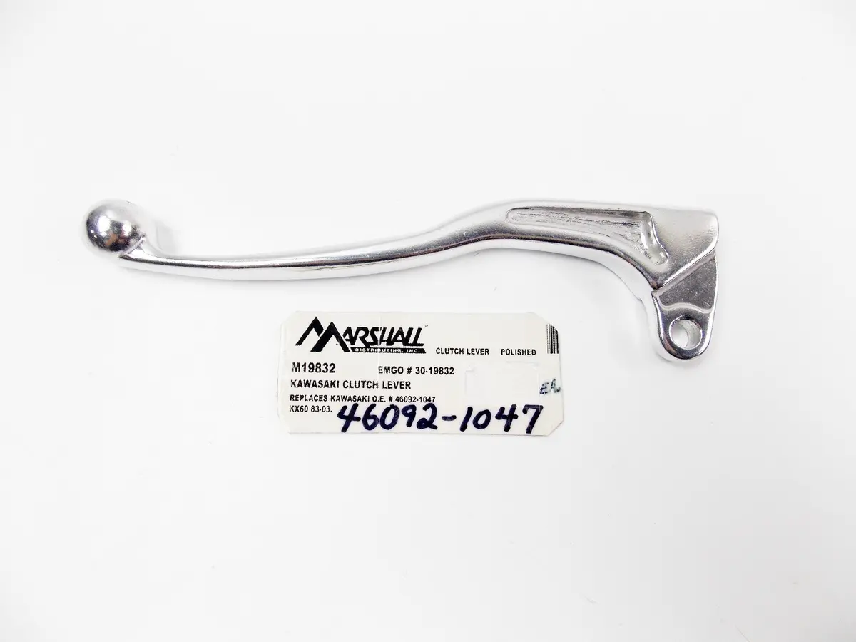 Nos Emgo Clutch Lever Kawasaki 1983-2004 Kx60 Oe # 46092-1047 1