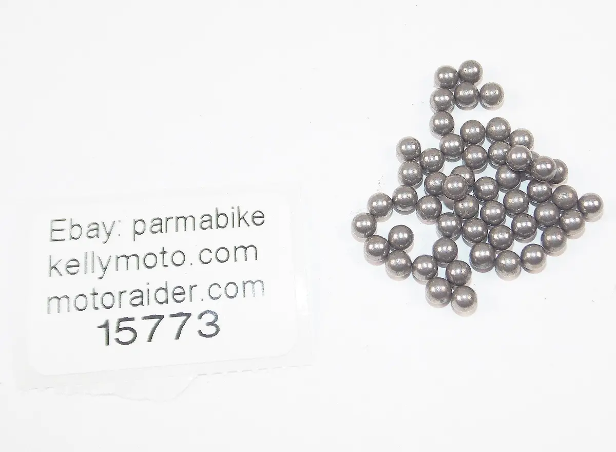 1959 Gilera Giubileo 98 Cc Front Fork Steering Yok Ball Bearings 1