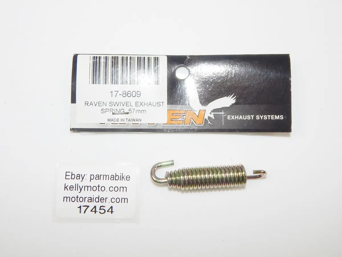 Raven Swivel Exhaust Spring 57Mm 17-8609 Motorcycle Pipe Muffler Yamaha Kawasaki 1