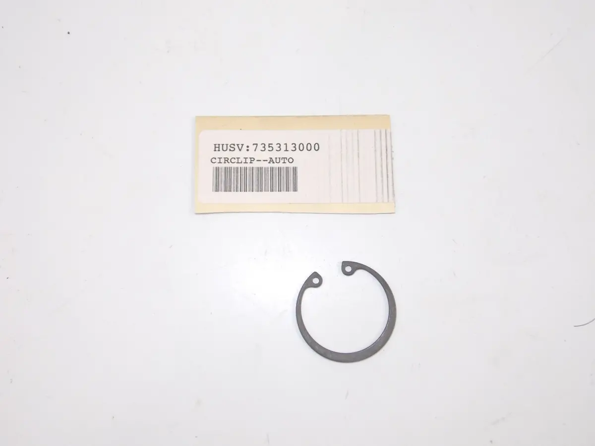Nos Oem 1984-1988 Husqvarna Ae430 Ae500 Auto Clutch Circlip Retaining 735313000 1