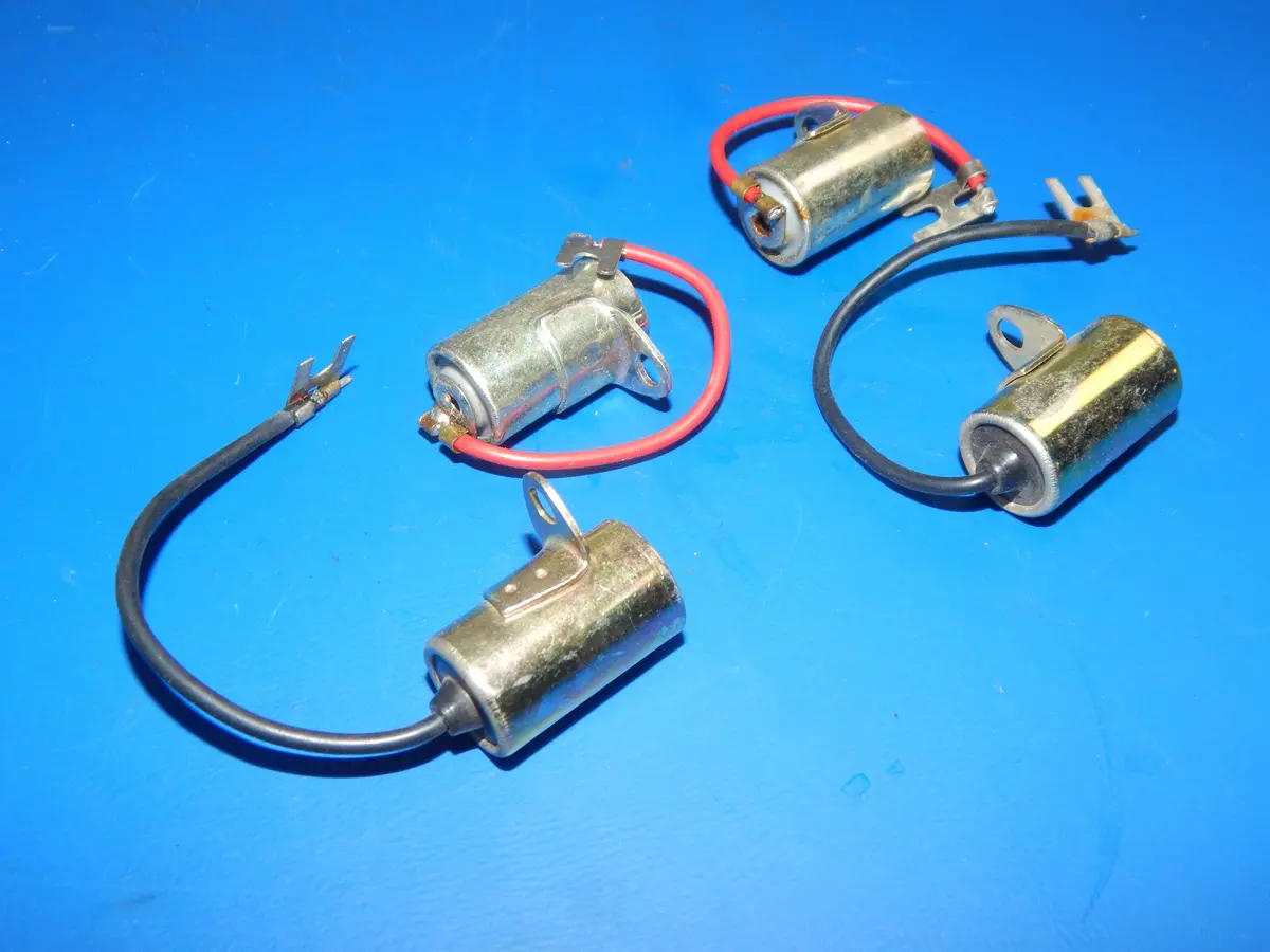 4 Ignition Electrical Condenser Motorcycle Atv Moped Snowmobile Vintage 2