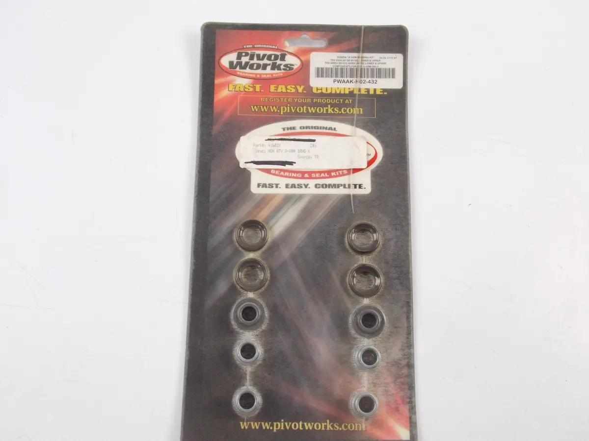 Nos Pivot Works Bearing & Seal Kits For A-Arm Honda Trx250 87-88 91-92  # 416831 1