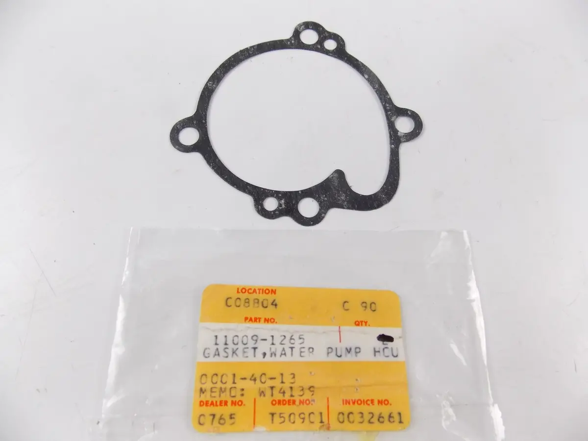 Nos Oem Kawasaki 1982-1983-1984 Kx125 B1-B2-C1 Gasket Seal Water Pump 11009-1265 1