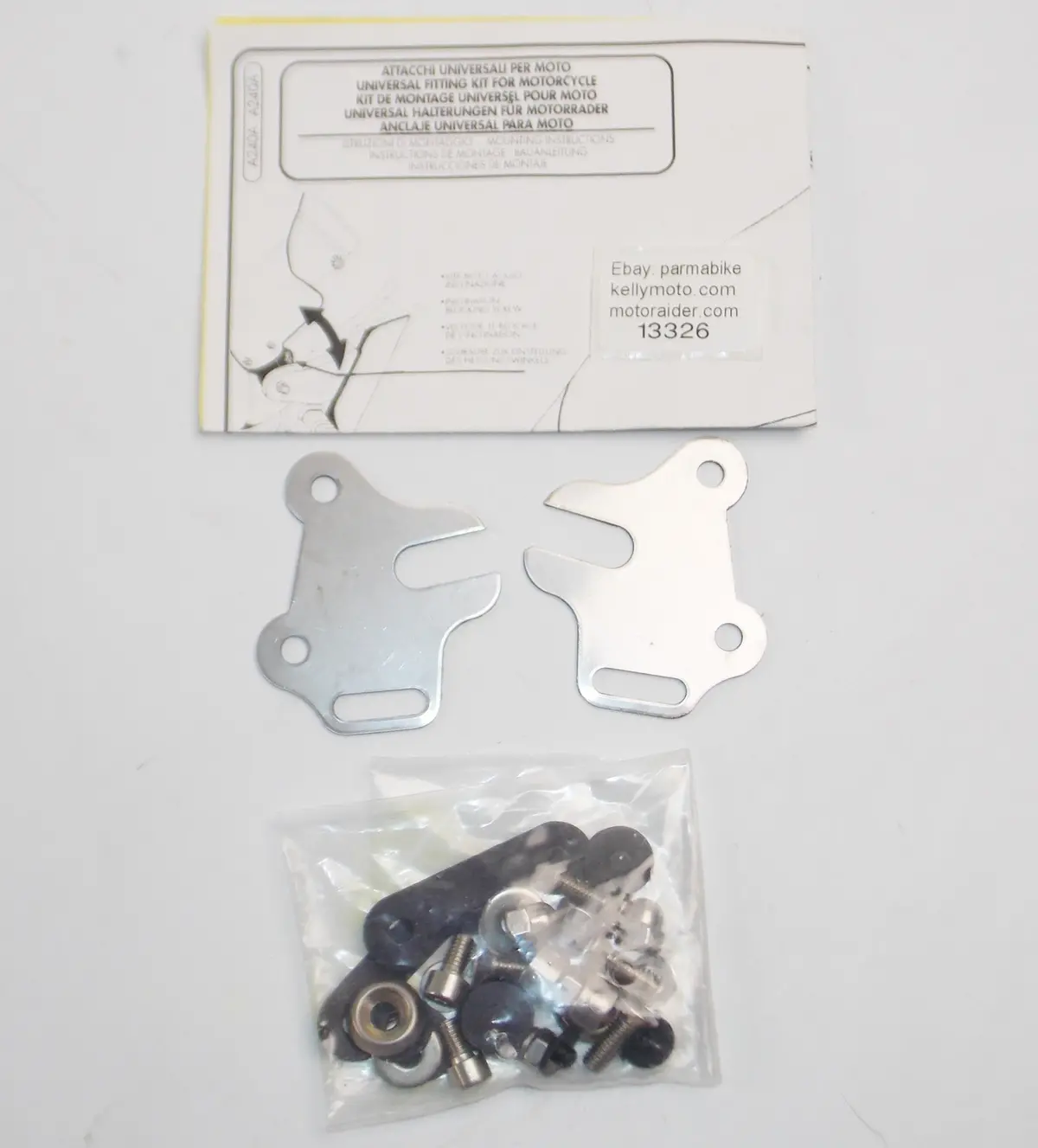 Givi Universal Fitting Kit For Windscreen Mount A240a-A240a Motorcycle Scooter 1
