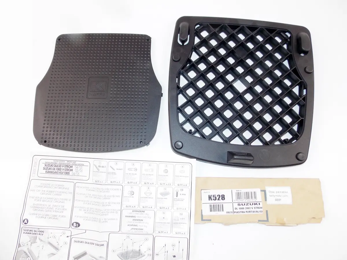Nos Kapa E528 K528 Suzuki 2002 Suzuki Dl1000 V Strom Top Bag Carrier Plate Mount 1