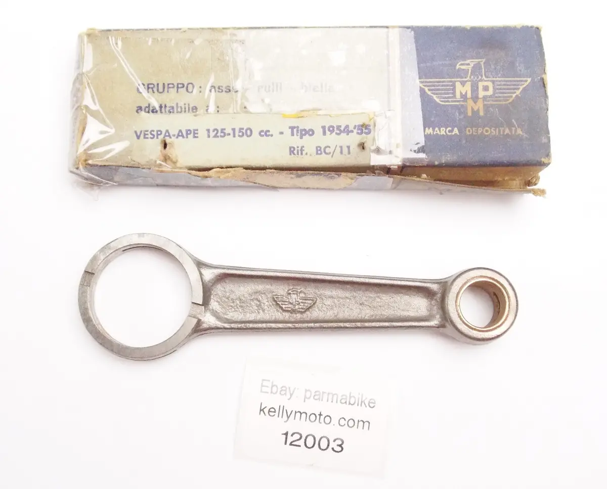 Nos Mpm Connecting Rod Vespa-Ape 1954-1955 125-150 Cc Gitan 48 Cc 4-Stroke 1