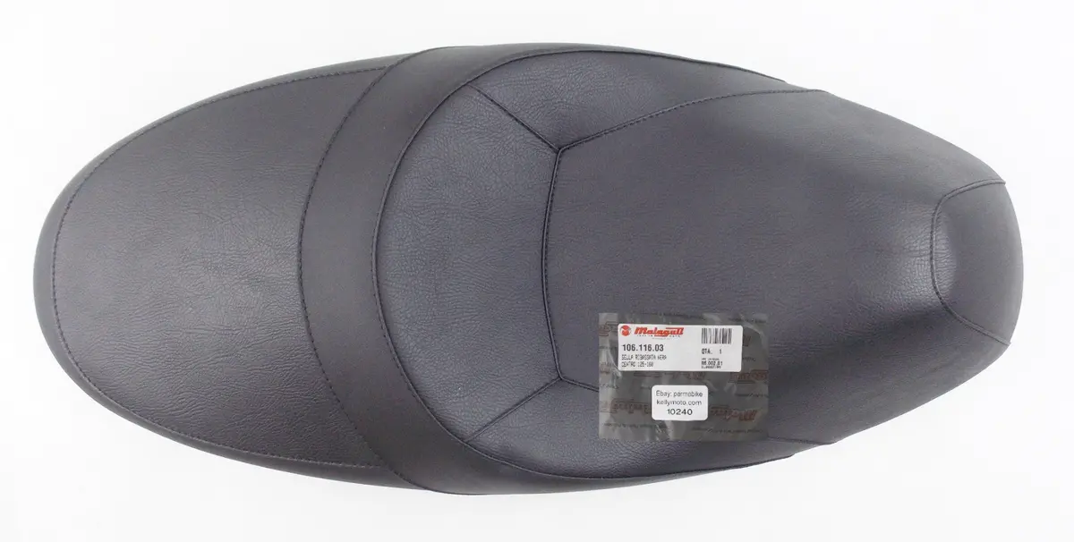 Nos Oem Malaguti Scooter Center 125 160 Black Saddle Seat Lowered 106.116.03 1