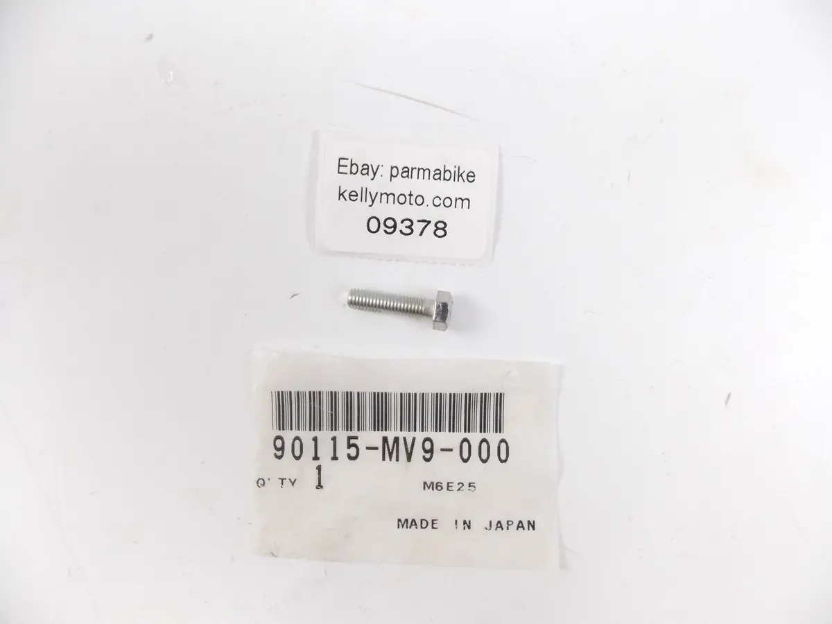 Nos Oem Honda 2003-2009 Cb1300 | 2001-2010 Xl125 Setting Bolt 90115-Mv9-000 1