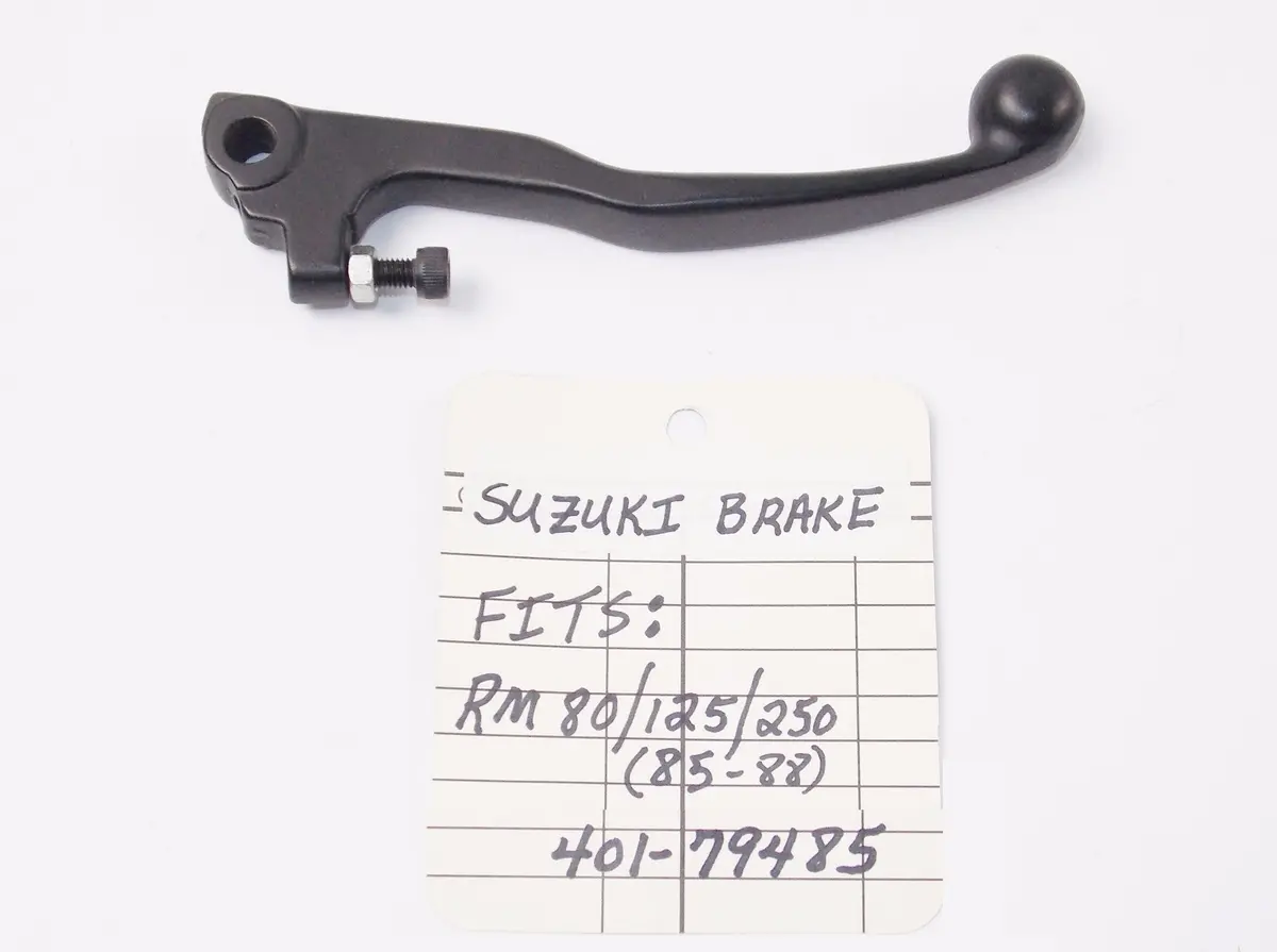 Brake Lever Rh Suzuki Aluminum Black Powdercoat 85-88 Rm 80125250 401-79485 1