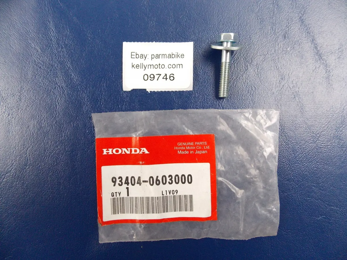 Nos Oem Honda Cbr1000rr 2009-10/Fes250 1998-05 Bolt Washer 6X30 93404-0603000 1