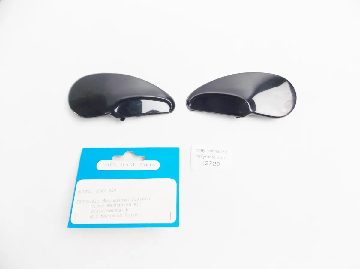 Nos Nolan Helmet Grex Go6/G04 Visor Shield Mechanism Plates Right Left 1