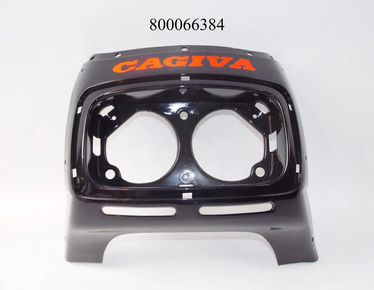 Nos Oem Cagiva 1989-1990 Cocis 50-2 Twin Headlight Cover Fairing Black 800066384 1