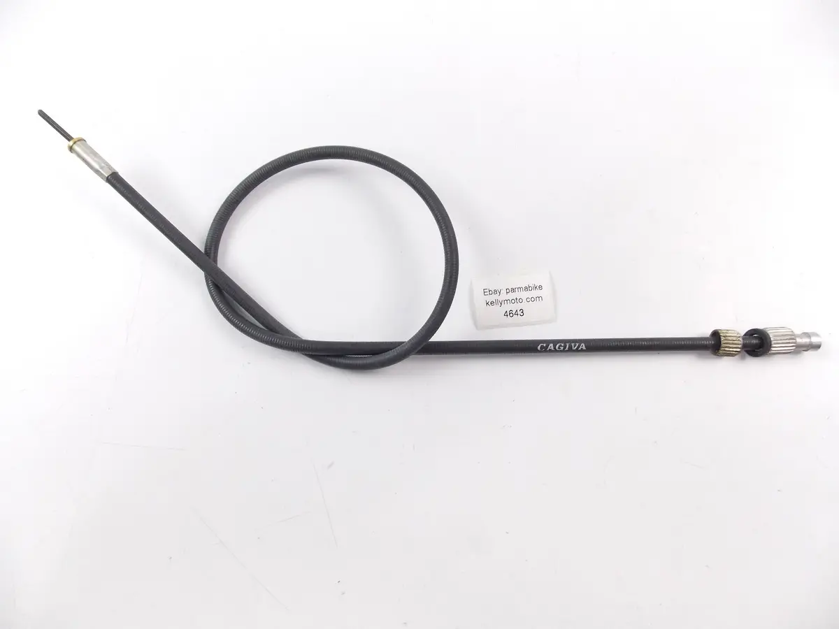 Nos Oem Cagiva Speedometer / Tachometer Cable Assy Length  30 7/8 Inches 1