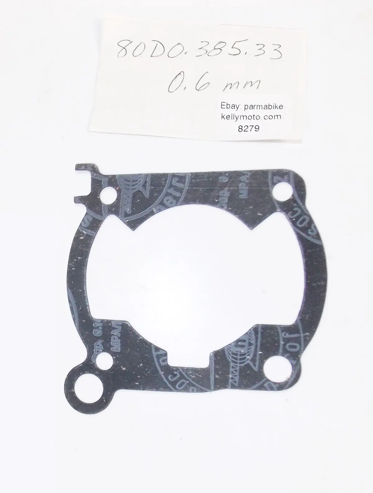 Nos Oem Husqvarna 1988 Wrk 125 Motor Cylinder Base Gasket 0.6 Mm 80D038533 1