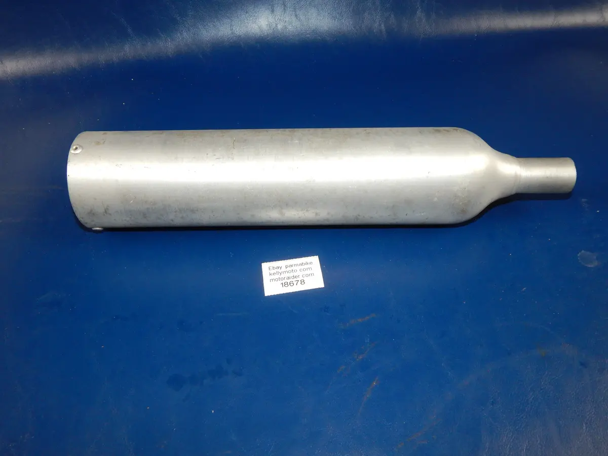 Giannelli Aluminum Silencer L=355Mm Inlet D=22/26Mm Body D=72Mm Beta Cagiva 1