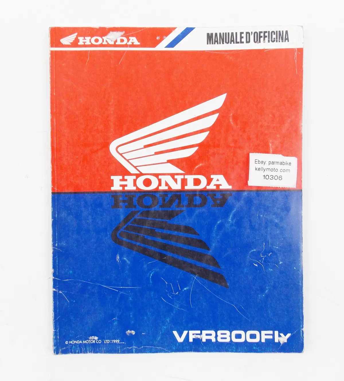 Honda Vfr800fiy Workshop Manual Repair Mechanical Service  Book Italian 1