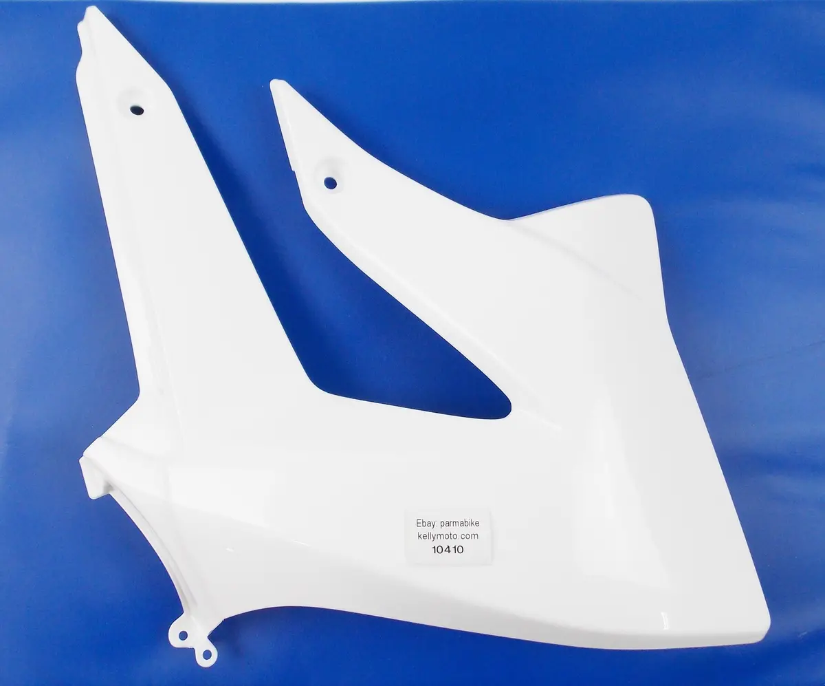 2010-12 Aprilia Derbi Senda Drd Left Hand Front Cover White Shroud 86692600W0b 1