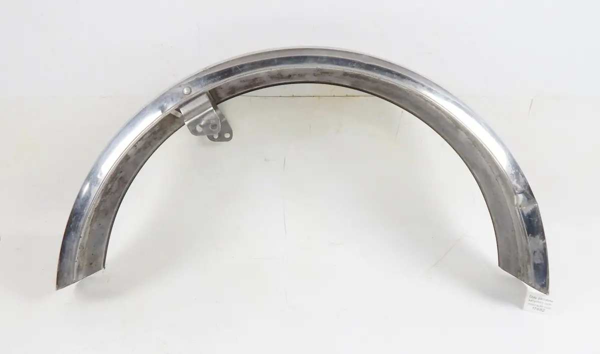1970 Gilera 125 Giubileo Steel Mud Guard Rear Fender Vintage Italy 1