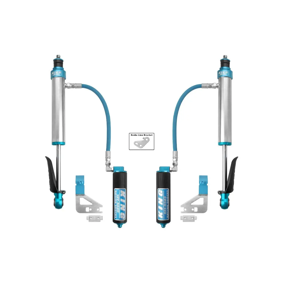 *Special Order*22+ Toyota Tundra King Shocks 2.5 Coilover And Rear Shock Set 0-3" 2