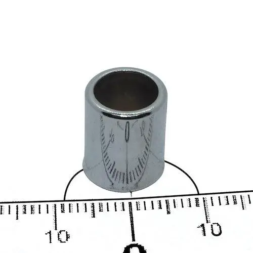 Chrome Valve Sleeve - Straight Tr413 1