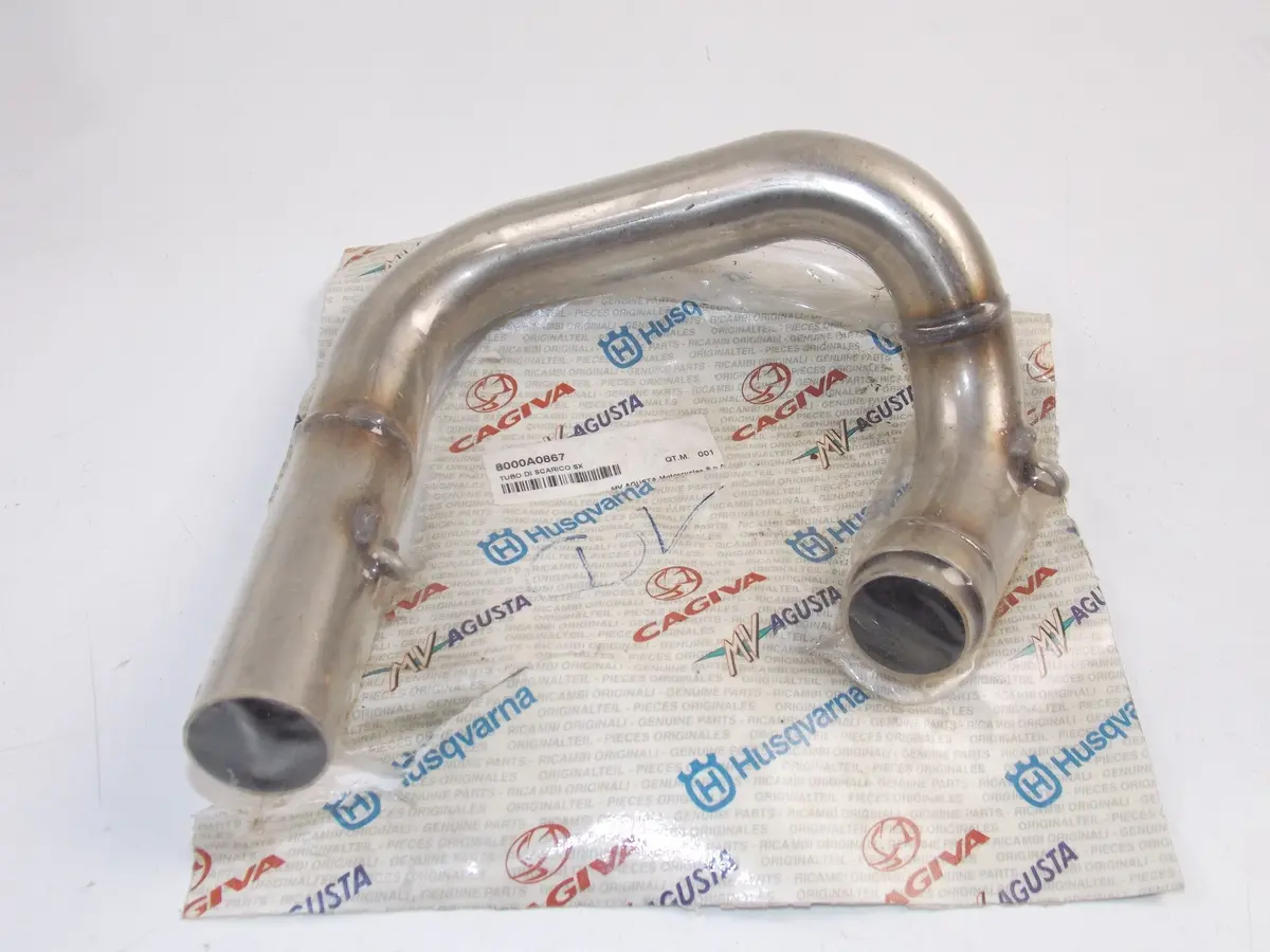 Nos Oem Husqvarna 2005 Sm 450R/Sm 510R/Tc 510 Exhaust Pipe, Left 8000A0867 1