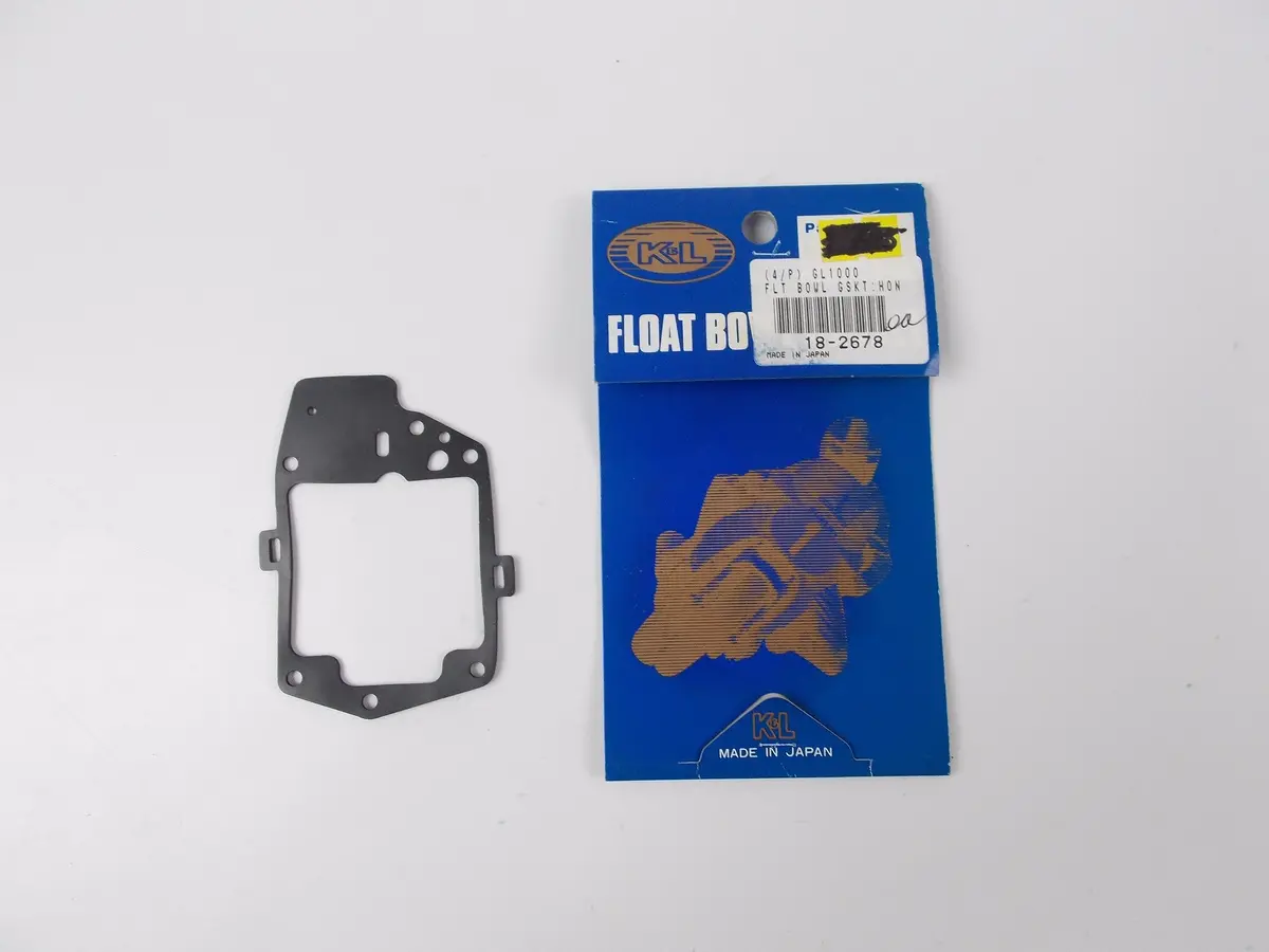 Nos K&L Honda 1975-1979 Gl1000 Goldwing Black Rubber Float Bowl Gasket 18-2678 1