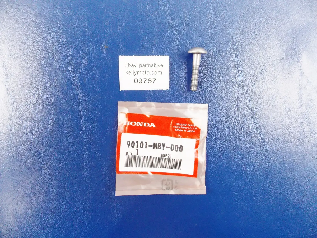 Nos Oem 1999-2001 Honda Gl1500 Radiator Cover Screw 6X30  90101-Mby-000 1
