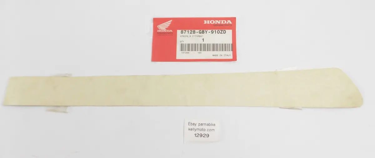Oem Honda 2000 Sh50 Stripe Left Side Floor Panel (Type4) 87128-Gby-910Zd 1