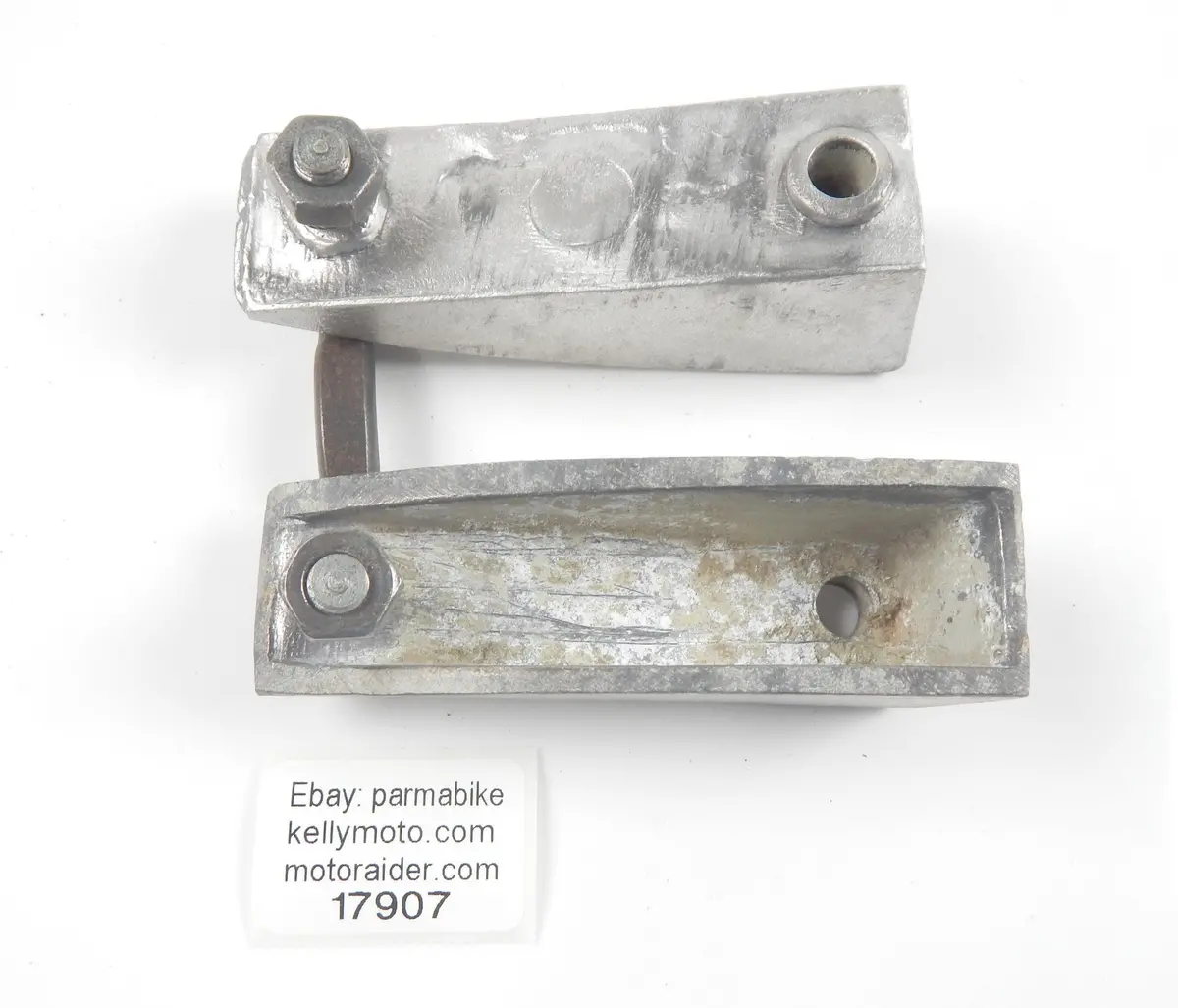 1959 Lambretta Li 150 Saddle Seat Mount Support Brackets Vintage Scooter Italy 1