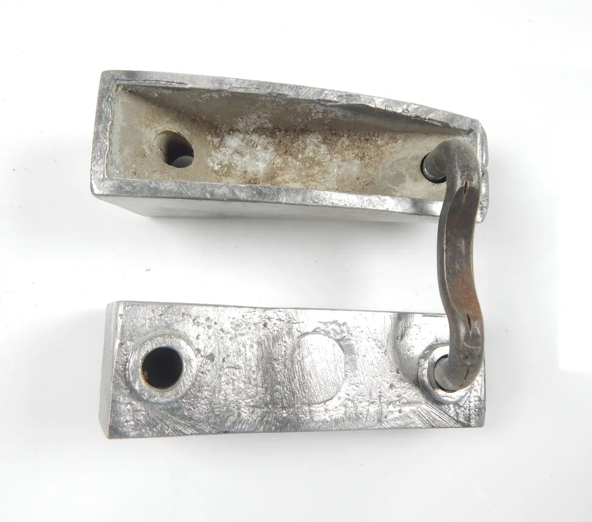 1959 Lambretta Li 150 Saddle Seat Mount Support Brackets Vintage Scooter Italy 2