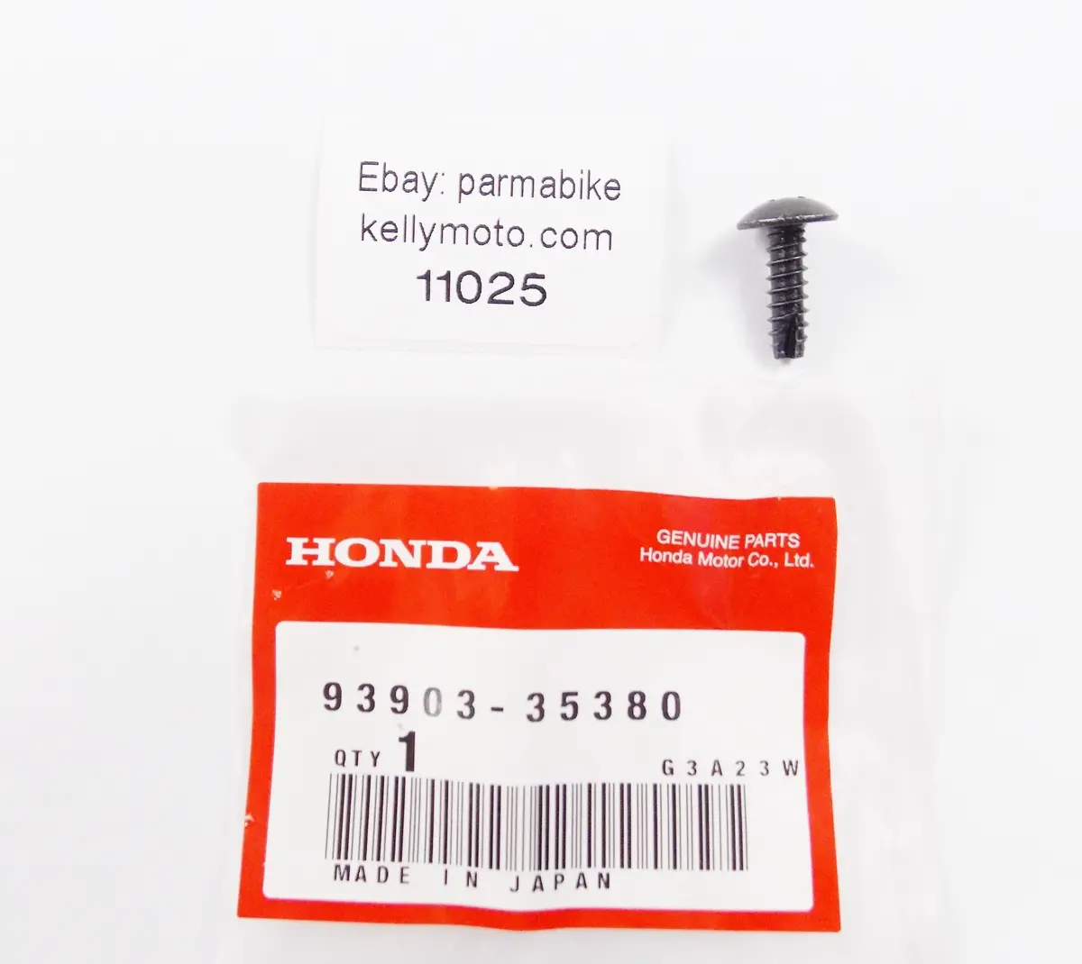 Oem Honda 1990 Cb125 1981-1982 Cbx Screw Tapping 5X16 93903-35380 | 9390335380 1