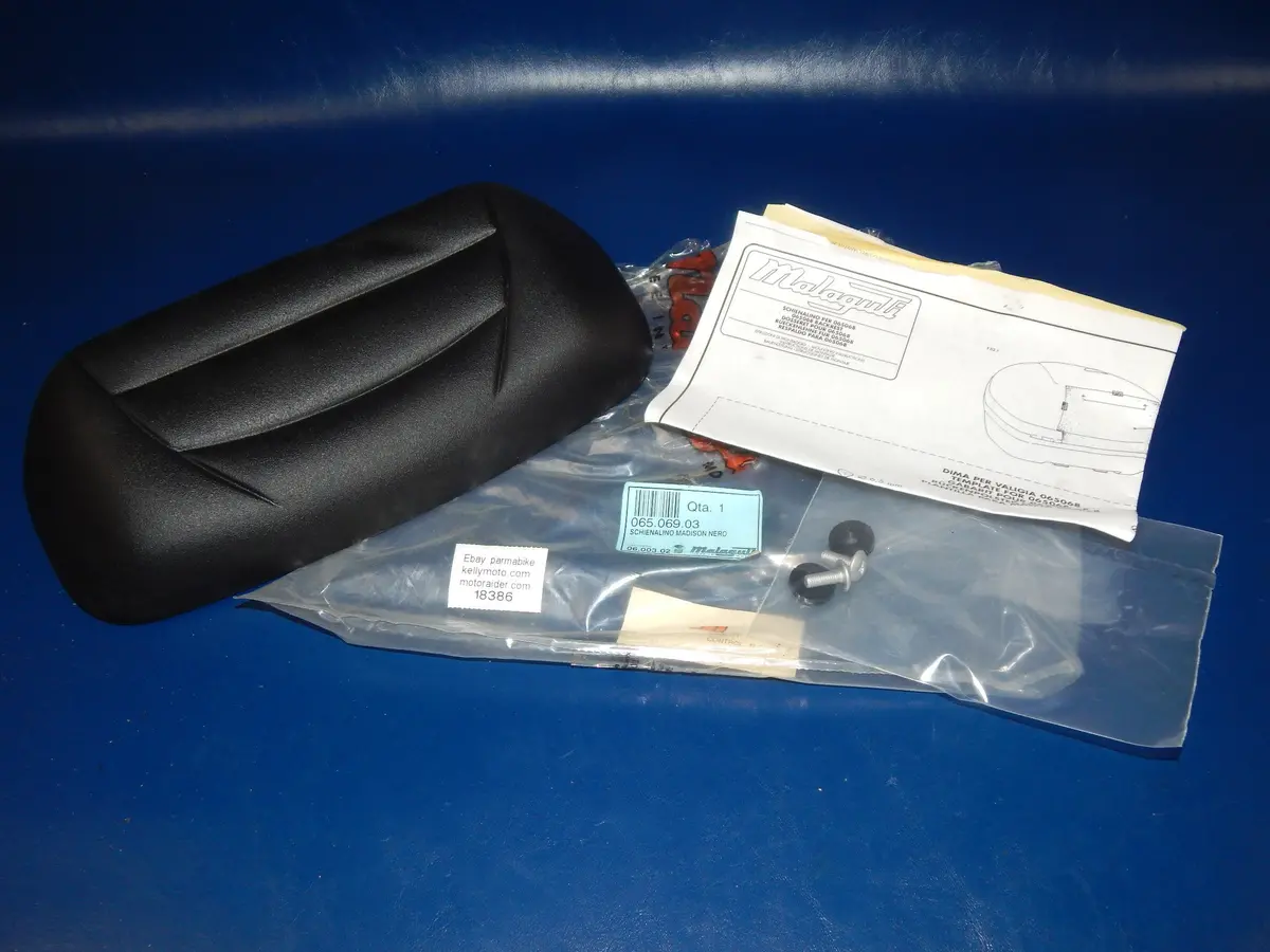 Malaguti Scooter Madison Top Case Luggage 065068 Backrest Pillow 065.069.03 1