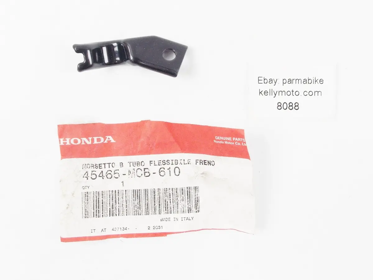 Nos Oem Honda 2001-2007 Xl650 Clamper B Brake Hose 45465-Mcb-610 1