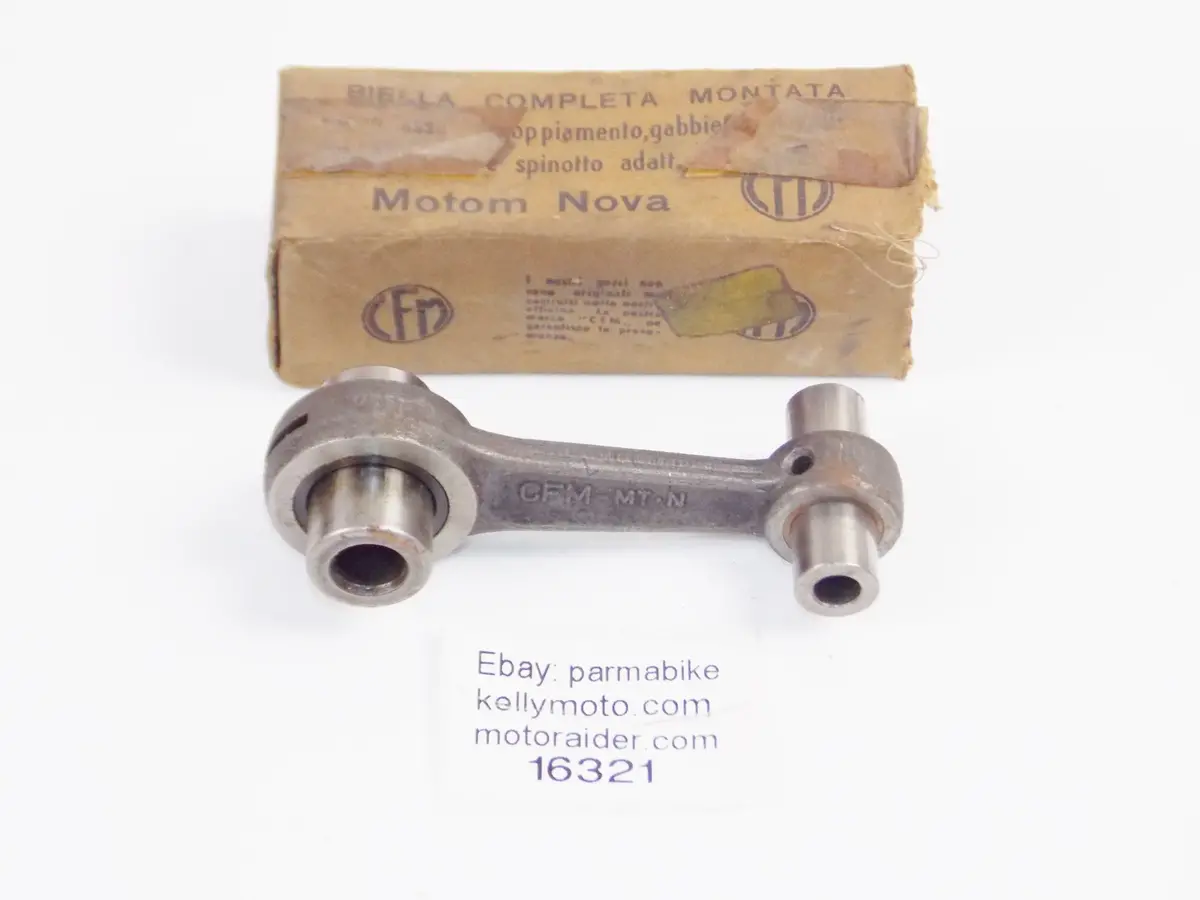 Cfm Connecting Rod + Pins + Bearing Set Cpl. Motom Nova Overall Length 83Mm 1