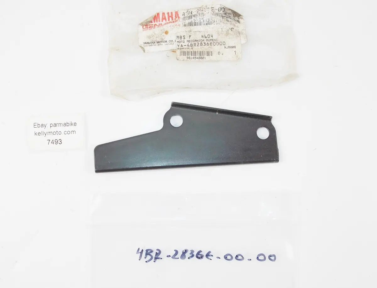 Nos Oem 1992 Yamaha Xj600 Bracket 2 Plate Mount 4Br-2836E-00 1