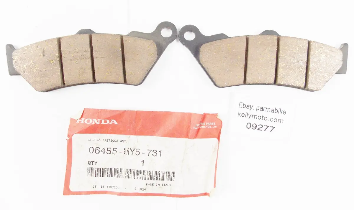 Nos Oem 1997-2003 Honda Cb500 Front Brake Pads Set 06455-My5-731 1