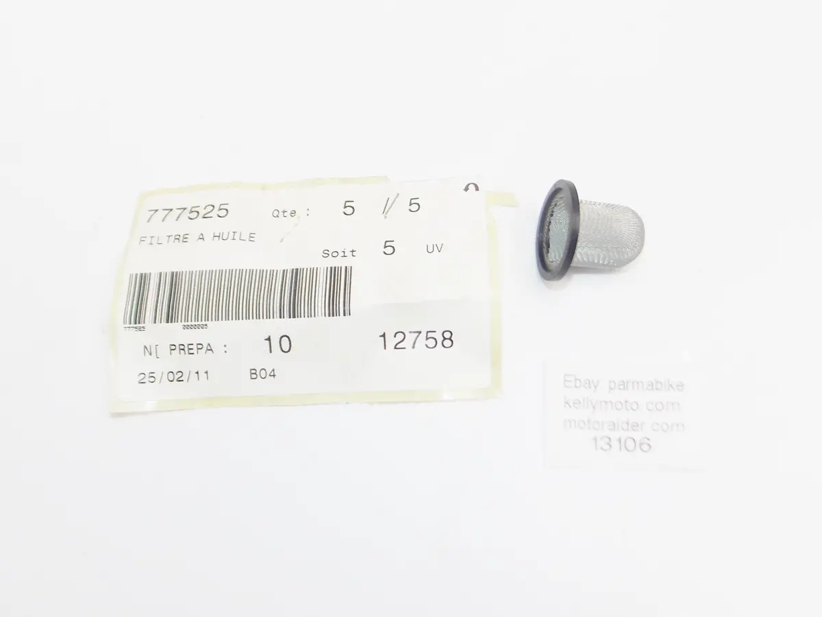 Oem Peugeot 2018 Kisbee 4T Oy/ 20015-16 Kisbee Ax Crankcase Oil Filter # 777525 1