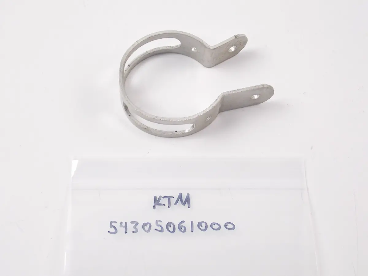 Nos Oem Ktm 1984 125 Mx Mxc Silencer Clamp 54305061000 | 543.05.061.000 1