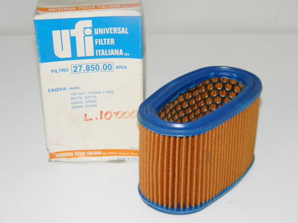 Cagiva Ss Sx 125 175 250 350 Ufi Air Filter Element Breather Cleaner Intake 1