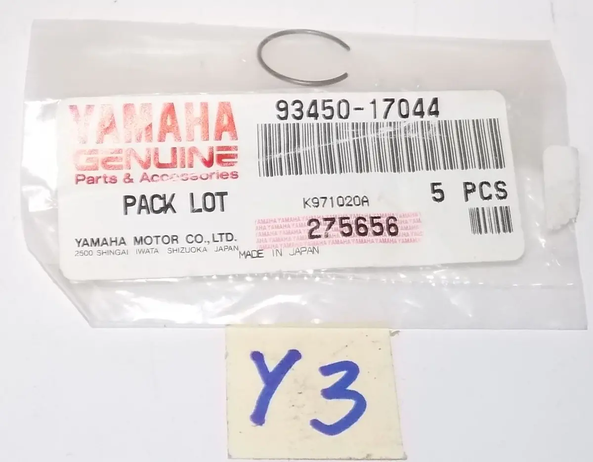 Yamaha 1976 2011 Xs360 Dt125 Sr185 Xj650 Tw200 Xt225 Seca Circlip 93450-17044 1
