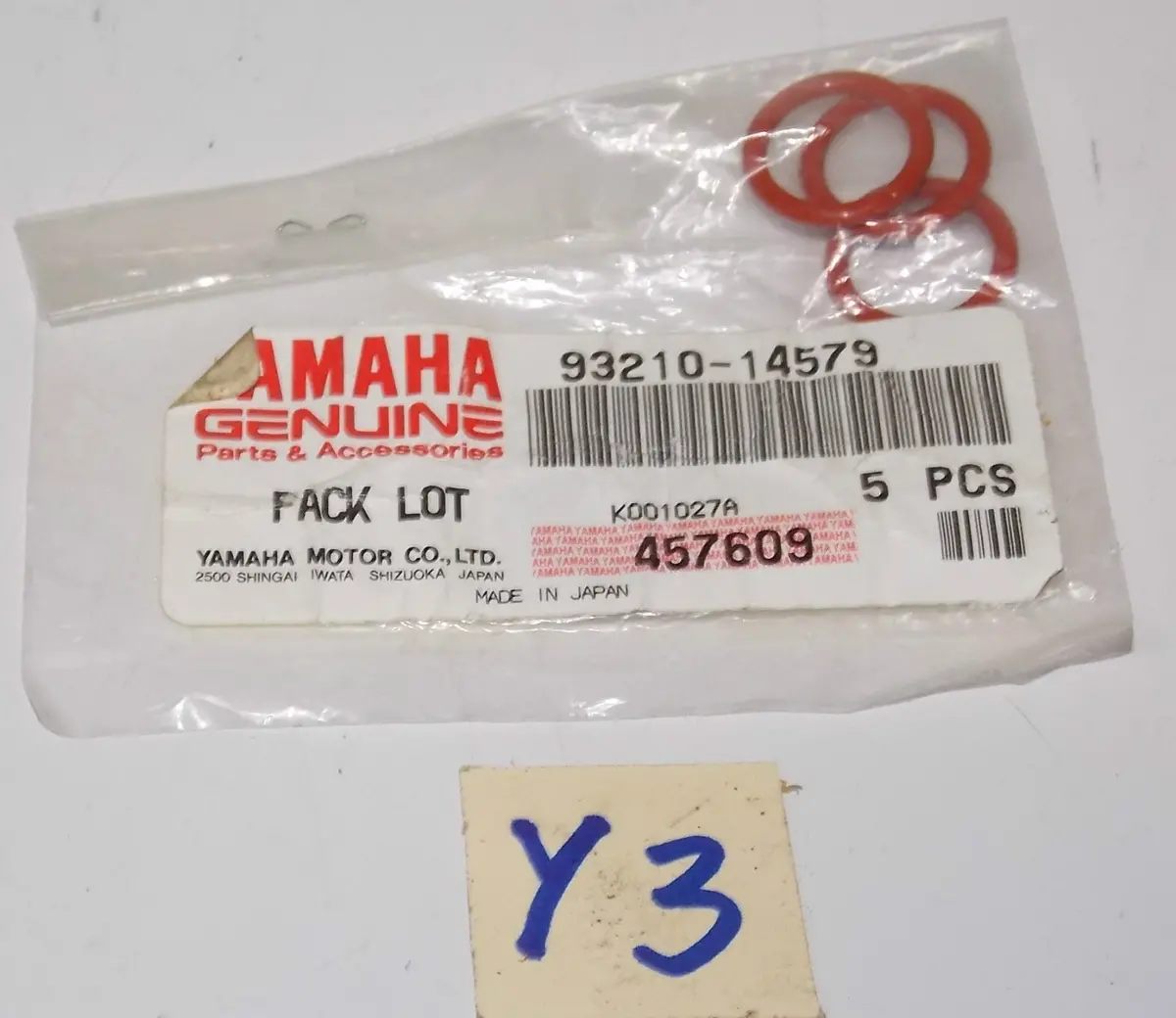 Yamaha 1983 2011 Fj1100 Venture Royal Star R6 V-Max Fz6 Yzfr1 O-Ring 93210-14579 1