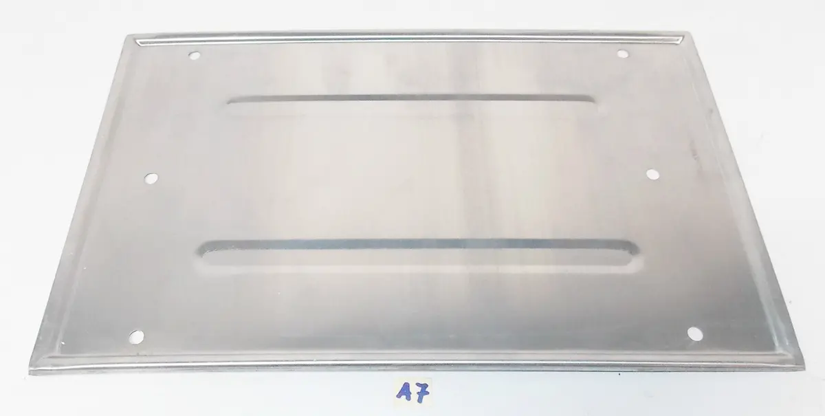 Vintage License Plate Aluminum Holder 8.5"X13.5" 215X345mm Car Mercedes Ferrari 1