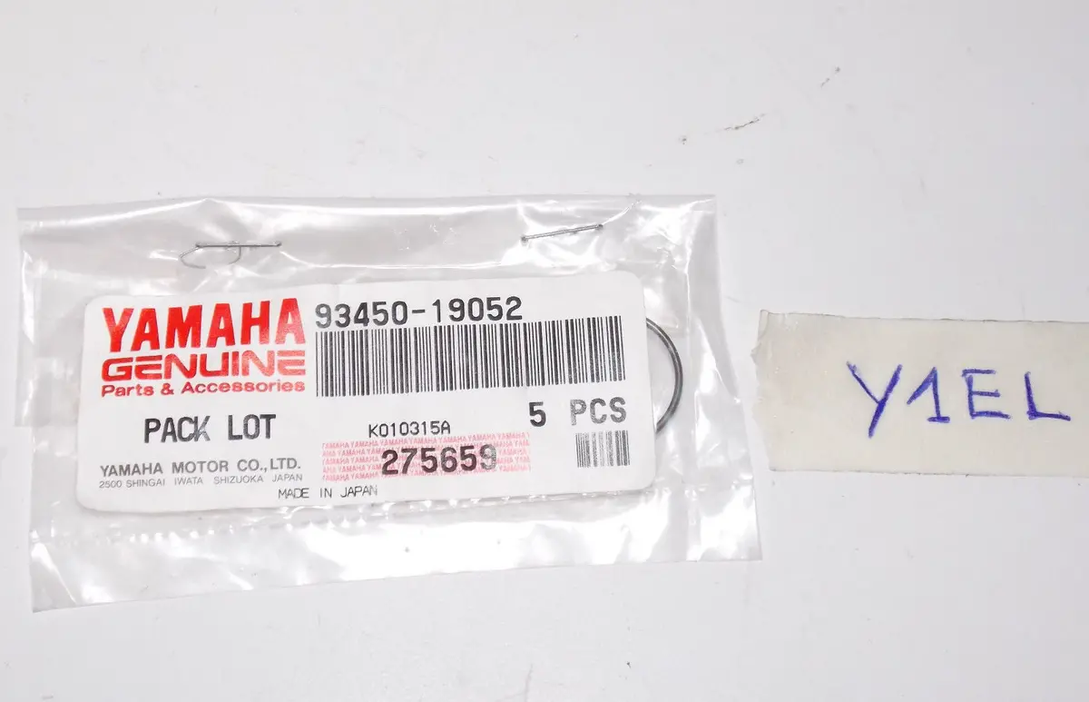 Nos Yamaha 1978 2011 Yz250 Yz465 Virago Fazer Fj1200 Circlip 93450-19452 1