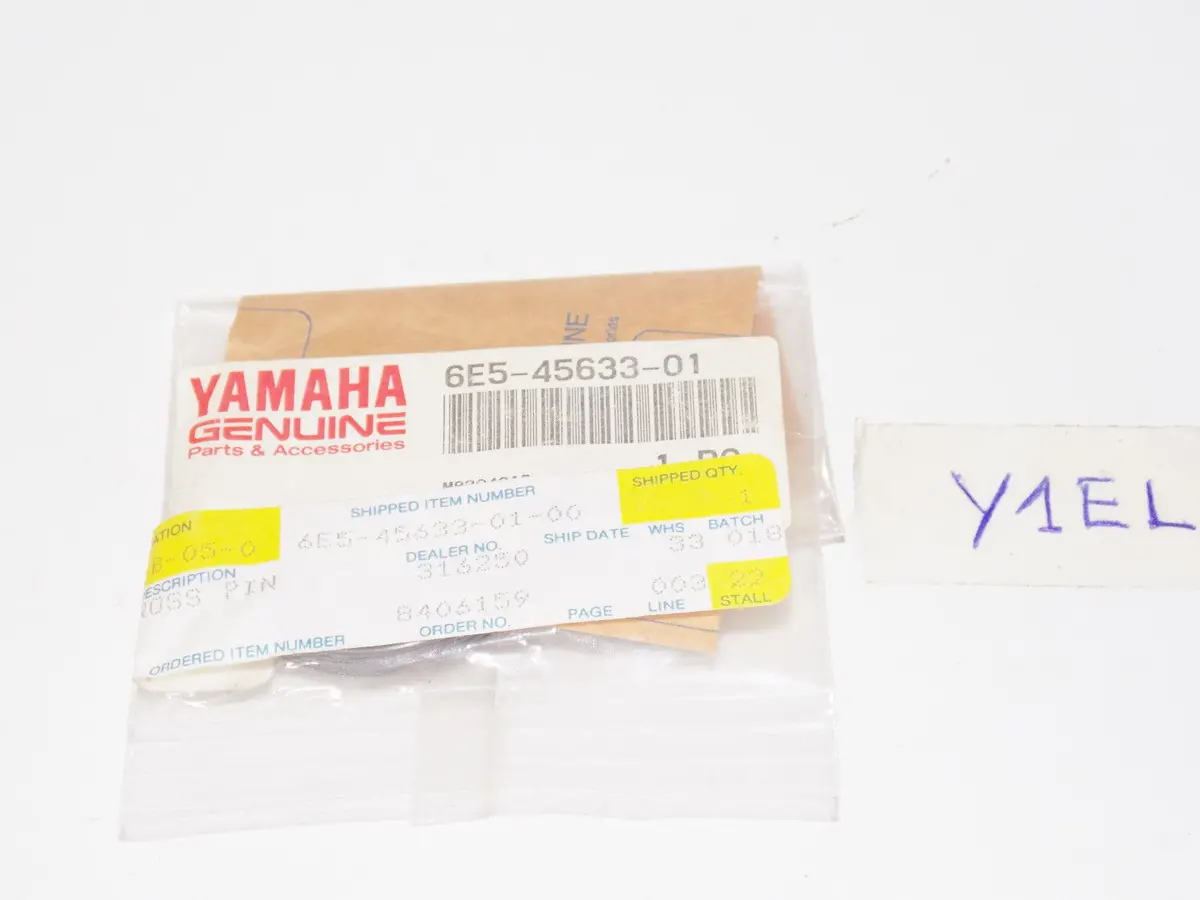 Nos Yamaha Cross Pin Ring 1984-06 6E5-45633-01 V6 Special Prov 150J Z200 Txrb 1
