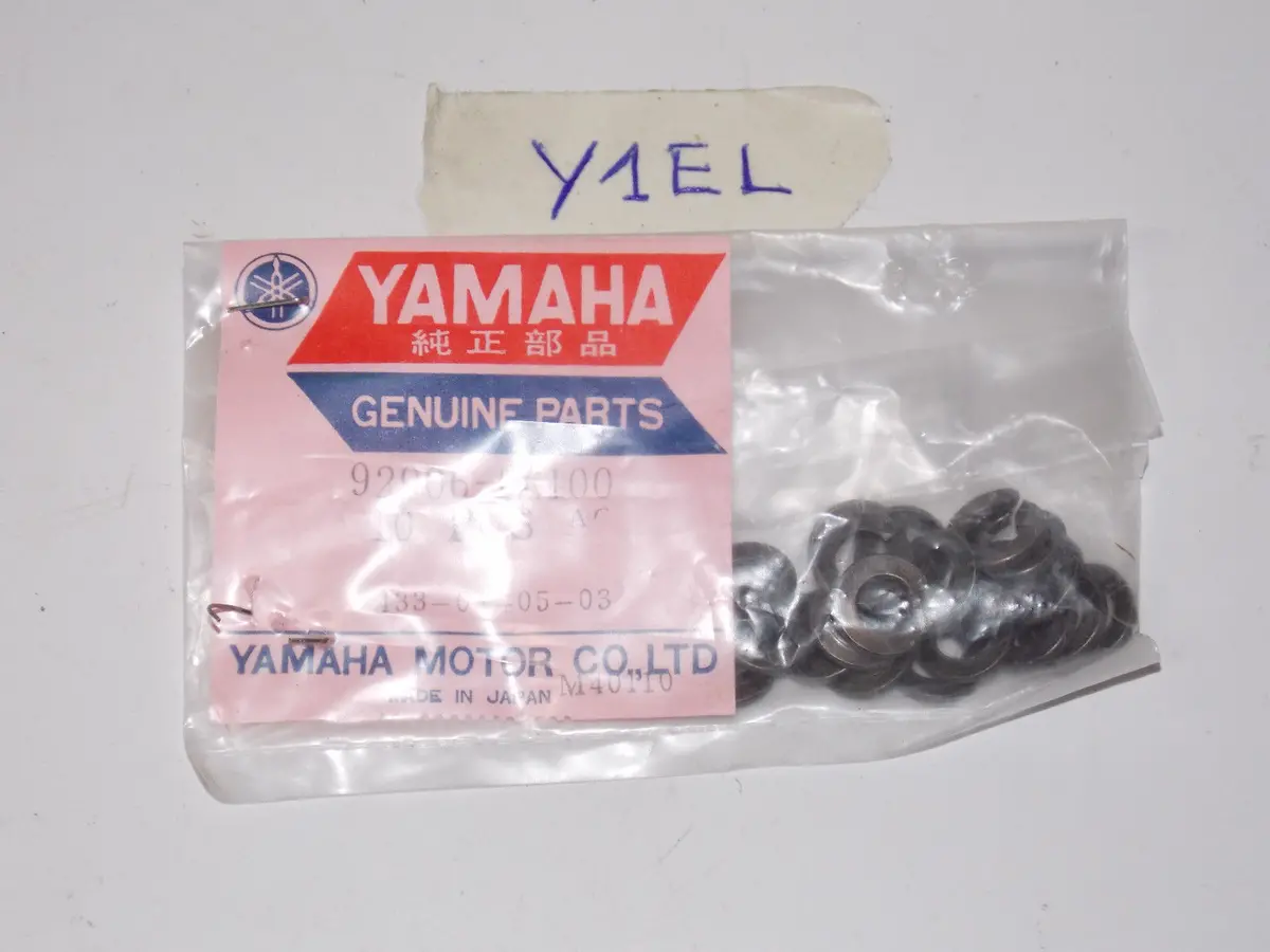 Nos Yamaha Spring Washer 1980-09 92906-06100 Yt 125 Gj Tri Moto Warrior Champ 1