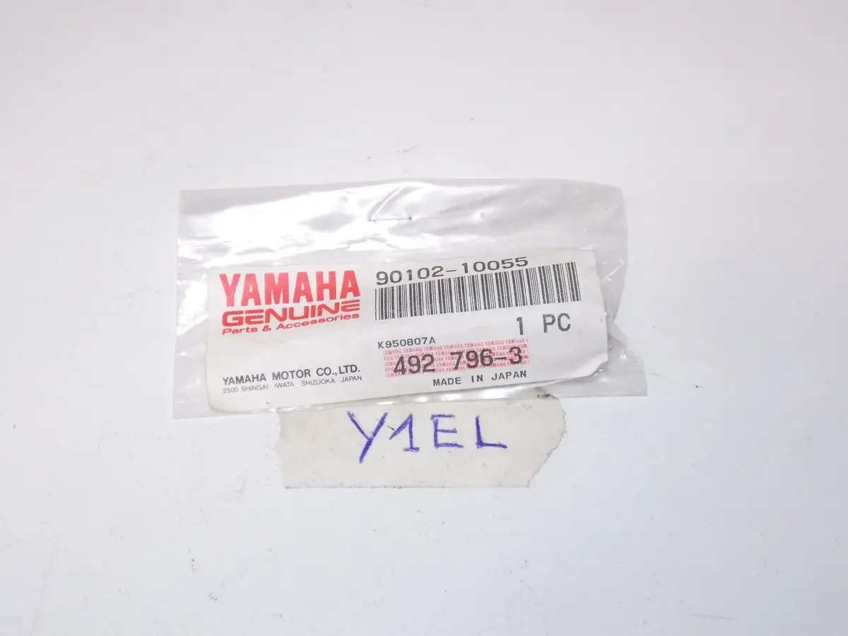 Nos Yamaha  With Hole Bolt 1984-1997 90102-10055 Phazer Inviter Ovation Vmax-4 1